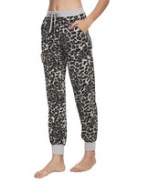 1 x RAW Customer Returns MINTLIMIT Women s Long Pajamas Pajama Pants Soft Sleepwear Pants,Leopard,XXL - RRP €23.18