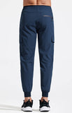 1 x RAW Customer Returns Libin Men s Trekking Pants Lightweight Quick Dry Hiking Jogging Pants for Training Athletic Travel Golf Casual Outdoor, Navy XXL - RRP €32.98