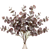 1 x RAW Customer Returns 5PCS Artificial Eucalyptus Branch Artificial Decorative Branches, Brown Eucalyptus Leaves Artificial Plant Like Real Decorative Plants for Wedding, Table Centerpiece, Flower Arrangement, Home Decoration - RRP €20.16