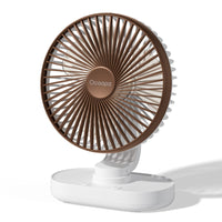 1 x RAW Customer Returns OCOOPA Fan Automatic Oscillating Quiet 30db, 4000mAh Battery and USB Table Fan with Strong Airflow, 4 Speeds Portable Small Fan for Office, Home and Outdoors - RRP €32.99