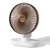 1 x RAW Customer Returns OCOOPA Fan Automatic Oscillating Quiet 30db, 4000mAh Battery and USB Table Fan with Strong Airflow, 4 Speeds Portable Small Fan for Office, Home and Outdoor - RRP €29.5