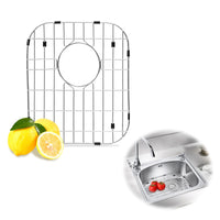 1 x Brand New lemgyiamz Dish Drainer Stainless Steel Sink Dish Drying Rack - Sink Insert Non-Slip Sink Mat for Home Made of Wire Cooling Rack Dish Rack Grill Cutlery Sink Drain Basket - RRP €20.4