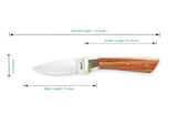 1 x RAW Customer Returns Perkin Knives Handmade hunting and bushcraft knives - RRP €29.0