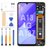 1 x RAW Customer Returns LCD Screen for Samsung Galaxy A13 SM-A137 Screen Replacement for SM-A137F SM-A137F DSN LCD Display Touch Screen Digitizer Assembly Black with Frame Not fit A13 5G  - RRP €30.13