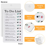 2 x Brand New DSLSQD Pack of 2 checklists for children, checklist boards, to-do list checklists board, portable schedule planner, task planning list with 4 blank cards, for home travel, learning planning, schedule reminder - RRP €33.6