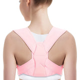 1 x RAW Customer Returns Back Brace for Posture Correction, Posture Corrector, Adjustable, for the Upper Back, Supports the Collarbone and Relieves Pain in the Neck, Shoulders and Upper Back S M  - RRP €21.99