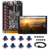 1 x RAW Customer Returns BIGTREETECH Octopus V1.1 Control Board PI TFT50 Touch Screen 8 TMC2209 Drivers for 3D Printer Upgrade Spider Compatible Marlin 2.0 and Klipper Firmware - RRP €167.99