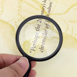 1 x RAW Customer Returns OriGlam Mini 5x Magnification Pocket Magnifier with Protective Case for Office Reading Hobbies - RRP €8.58