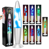 1 x RAW Customer Returns FBSPORT Lava Lamp Lava Lamps 7 Color Changing Lamp LED Night Light Bedside Lamp Relaxing Home Decor Living Room Office Lamp for Adults Teens Kids - RRP €35.4