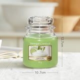 1 x RAW Customer Returns Yankee Candle Medium Jar Scented Candle Vanilla Lime Duration Up to 75 Hours - RRP €23.75