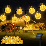 1 x RAW Customer Returns Outdoor Solar String Lights, OxyLED 11M 60LED Solar Lights Outdoor 8 Modes Waterproof IP65 Solar String Lights Outdoor Solar Lights for Garden, Patio, Balcony, Fence, Party - RRP €13.99