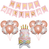 7 x Brand New VIKY Balloons Birthday Decoration Set, Birthday Decoration Happy Birthday Garland, Party Decoration Birthday Set with Happy Birthday Decoration Banner, Happy Birthday Balloon for Birthday Decoration - RRP €134.4