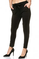 1 x RAW Customer Returns Elara Women s Stretch Trousers Slim Fit Chunkyrayan 7722 Black 44 2XL - RRP €24.95