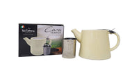 1 x RAW Customer Returns McEntee s Cara Ceramic Teapot 510ml 1-2 Cups with Removable Stainless Steel Infuser - RRP €18.74