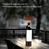 1 x RAW Customer Returns Demeras Decorative Table Lamp, Warm Light 2400mah Battery Capacity 2 Speed USB High Brightness Widely Use Wine Bottle Lamp for Indoor Brown  - RRP €58.49