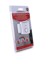 2 x RAW Customer Returns Lifebox alarme01 Mini door window alarm - RRP €43.2