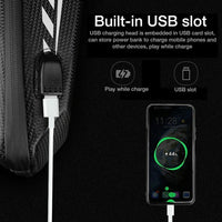 1 x RAW Customer Returns Outinhao Electric Scooter Bag, 2L 3L Scooter Bag with USB, Cell Phone Holder, Waterproof Electric Scooter Accessories, for Xiaomi Mijia M365 Scooter, Scooter - RRP €27.28