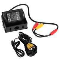 1 x RAW Customer Returns Rear View Camera - HugeAuto 170 HD Rear View Camera Front View Backup Camera Night Vision - C. IR LED Night Vision Backup Camera - RRP €33.49