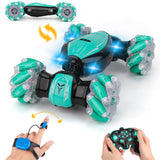 1 x RAW Customer Returns NEXBOX Remote Control Stunt Car for Kids - RC Crawler Toy 4WD 2.4 GHz Vehicle with Hand Control, Birthday Gift Boys and Girls 6 7 8 9 10 11 12 Years - RRP €36.85