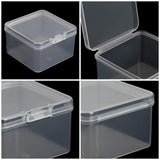 1 x RAW Customer Returns BELLE VOUS Small Clear Plastic Box with Lid Set 24 Pieces - L6.2 x W6.2 x H4 cm Boxes with Hinged Lid - Stackable Acrylic Box with Lid for Pills, Beads, Jewelry, Craft Items Small Parts - RRP €25.44