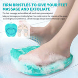 11 x Brand New AIOMEST Shower Foot Massager Scrubber Mat Foot and Toe Cleaner Massage Pad with Non-Slip Suction Cups for Removing Dead Skin Foot Bath - RRP €277.2