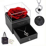 24 x Brand New PVZLEXN Gift Idea for Her, Eternal Rose with I Love You, Necklace, Gift Box for Mother s Day, Birthday, Anniversary, Gift for Mom, Girlfriend, Wife - RRP €547.2