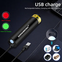 1 x RAW Customer Returns DARKBEAM UV 365nm Flashlight Blacklight Rechargeable USB, Mini Ultraviolet LED Light Wood Lamp, Blacklight Flashlights Blacklight for Stains, Pet Urine Detectors, Resin Curing, V4 - RRP €16.99