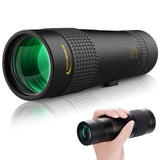 1 x RAW Customer Returns Aurosports 10-30x40 Zoom Monocular Telescope Adults, Bak4 Prism Dual Focus Telescope Compact Monocular for Wildlife Bird Watching Hiking Hunting Camping - RRP €36.19