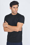 1 x RAW Customer Returns JRC Pack of 4 Men s Short Sleeve Crew Neck T-Shirts, Casual Crew Neck Tops Black, Charcoal, Cocoa Brown, Mouve, 3XL  - RRP €37.99