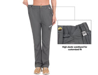 1 x Brand New Mapamyumco Women s Stretch Outdoor Hiking Trousers Cotton Soft Jogger Drawstring Zip Pockets Jogging Bottoms Trekking Hoend and Lightweight Gray XL - RRP €32.99