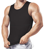 1 x RAW Customer Returns Chumian Men s Compression Shirt Compression Shirt Undershirt Undershirt Model Dimagrante Abdominal Belt Fitness Tank, ChumianIT-AD60259812XL-B91-FZJS, Black, ChumianIT-AD60259812XL-B91-FZJS XXL - RRP €24.58