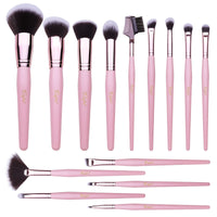 29 x Brand New Brush Set Makeup Professional Cosmetic Make Up Brush Makeup Brush Set for Foundation Concealer Powder Blush Eyeshadow, 14 Pieces, Pink - RRP €463.71