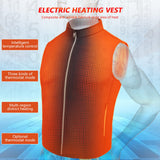 10 x Brand New AQTZGOS Unisex Heated Vest, 9 Heating Zones, 3 Adjustment Levels Sleeveless Heating Jacket L  - RRP €343.4