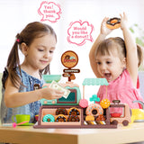 1 x RAW Customer Returns HOMCENT Donuts Set Toy with Sound, Role Play Food for Toddlers, Boys and Girls, Birthday Gifts, 34 Pieces - RRP €20.16