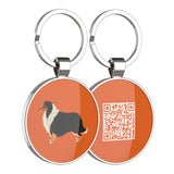 1 x Brand New DISONTAG QR Code Dog Tag ID 41 Dog Breeds Personalized Social Online Page-Free Online Pet Profile-Modifiable-Privacy Control-No APP Required - RRP €16.8