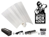 1 x RAW Customer Returns TRAFIKA - Professional 400W Grow Lighting Kit 400W Adjustable Ballast 400W BULB 4M Cable PULLEYS REFLECTOR Lighting Kit - RRP €84.9