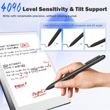 1 x RAW Customer Returns TiMOVO EMR Pen Compatible with Remarkable 2, Digital Pen for Remarkable with Eraser, Tilt, 4096 Sensitivity, Palm Rejection, Stylus for Remarkable Marker Plus EMR Devices - RRP €39.17