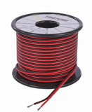 1 x RAW Customer Returns TUOFENG 22 AWG Electrical Wire Black 30 Meters Red 30 Meters Flexible Silicone Wire 2 Conductor Parallel Wire Line Soft Electronic Connection Cable Tinned Copper Wire - RRP €20.4