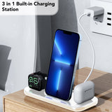 1 x RAW Customer Returns Aimtel 3 in 1 Apple Watch Ultra Charging Station Compatible with iWatch Charger Series 8 7 6 SE 2 SE 5 4 3 2,Portable Charging Station for iPhone 14 13 12 11 Pro Max XS XR X 8 AirPods Pro 2 with 12W Adapter - RRP €15.23