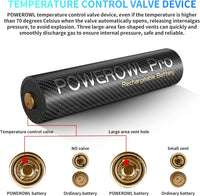 1 x RAW Customer Returns POWEROWL Goldtop AAA battery PRO 16 pieces, high capacity NiMH rechargeable AAA battery 1100mAh - RRP €18.14