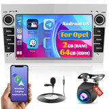 1 x RAW Customer Returns Hikity 7 Android Car Radio with Apple Carplay and Android Auto Wireless for Opel Corsa Astra Antara Zafira Autoradio Bluetooth Touch Screen with GPS RDS Steering Wheel Control Reversing Camera - RRP €189.99