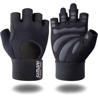 1 x RAW Customer Returns SIMARI Training Gloves Men Women Full Finger Weight Lifting Gloves with Wrist Support for Gym Exercise Fitness Training Lifts from SMRG902 - RRP €21.98