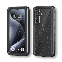 1 x RAW Customer Returns MKERED Samsung A35 5G Case IP68 Waterproof Phone Case Samsung Galaxy A35 5G Case Silicone with Built-in Screen Protector Full Body Shockproof 360 Degree Compatible Samsung A35-Black - RRP €19.99