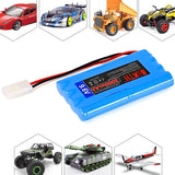 1 x RAW Customer Returns BAKTH 9.6V 2000mAh NiMH RC Battery Racing Pack for Model Cars, Airplanes, Robots Toys , High Performance RC Battery Coaster as Gift - RRP €20.64