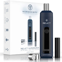 1 x RAW Customer Returns Norddampf RELICT herbal vaporizer Premium vaporizer for herbs DHS Intelisense technology 2300 mAh battery Isolated airflow Many sessions 30s heating time NORDIC BLUE No nicotine - RRP €130.08