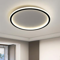 1 x RAW Customer Returns MOONSEA LED Ceiling Light 24W, Ceiling Lamp 4500K Ceiling Light, Modern LED Ceiling Light for Bedroom, Children s Room, Kitchen, Corridor, Black, 31.5cm - RRP €25.19