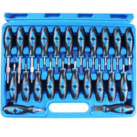 1 x RAW Customer Returns TECPO ISO plug unpinning tool unlocking unpinning car loosening tool 23 pieces - RRP €36.2