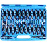 1 x RAW Customer Returns TECPO ISO plug unpinning tool unlocking unpinning car loosening tool 23 pieces - RRP €36.2