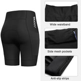 1 x RAW Customer Returns Lo.gas cycling shorts women short women s cycling shorts with pants breathable cycling shorts women short padded A-Black M - RRP €34.99