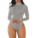 1 x RAW Customer Returns Joyshaper Women s Body Elegant shapewear bodysuit in winter gray XXL - RRP €24.0